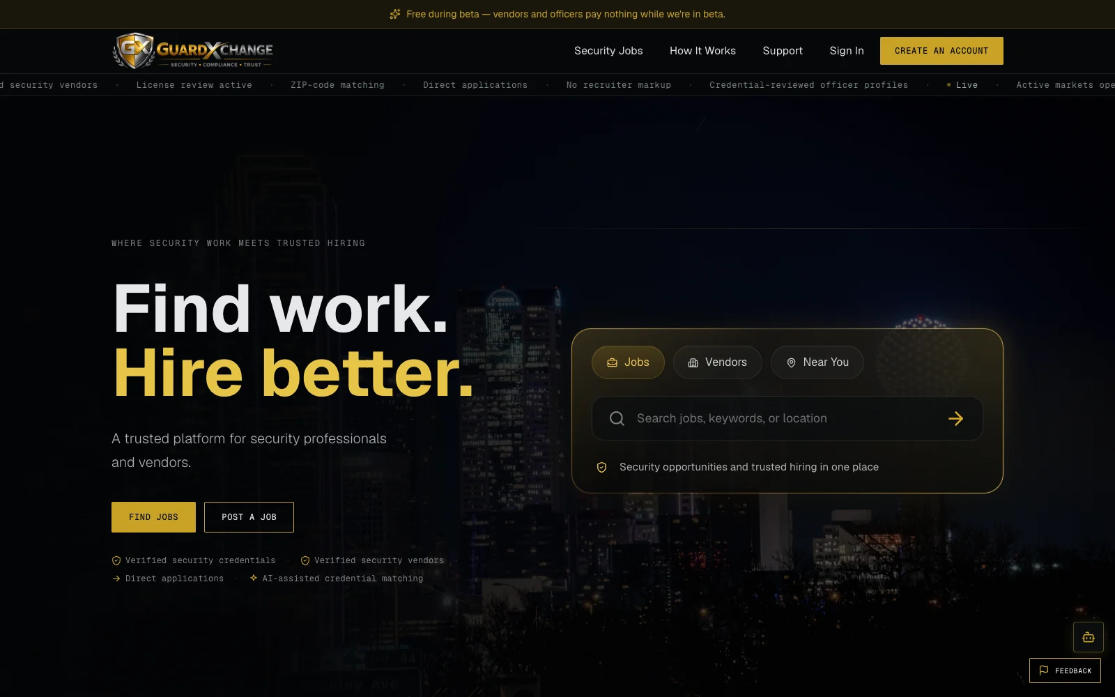 GuardXchange project preview