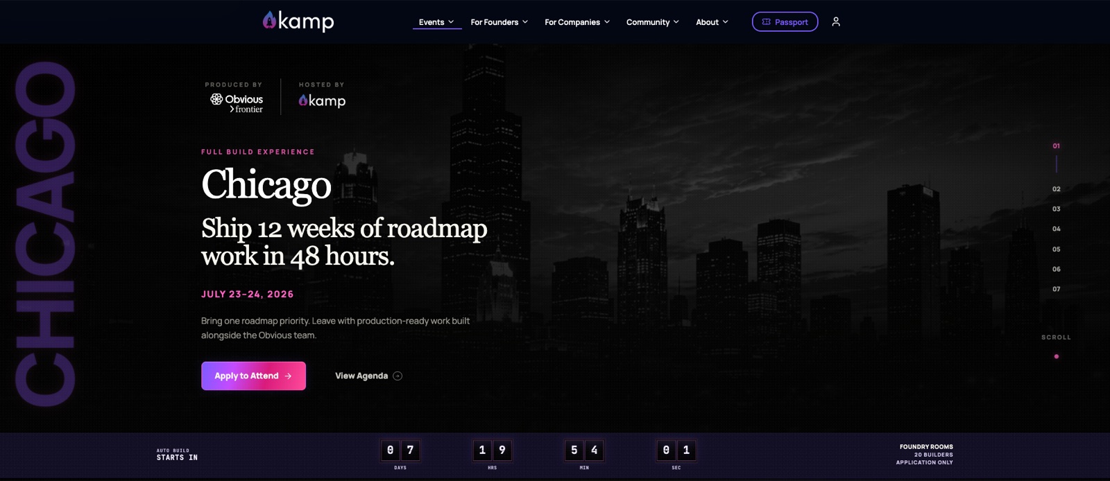 Kamp project preview